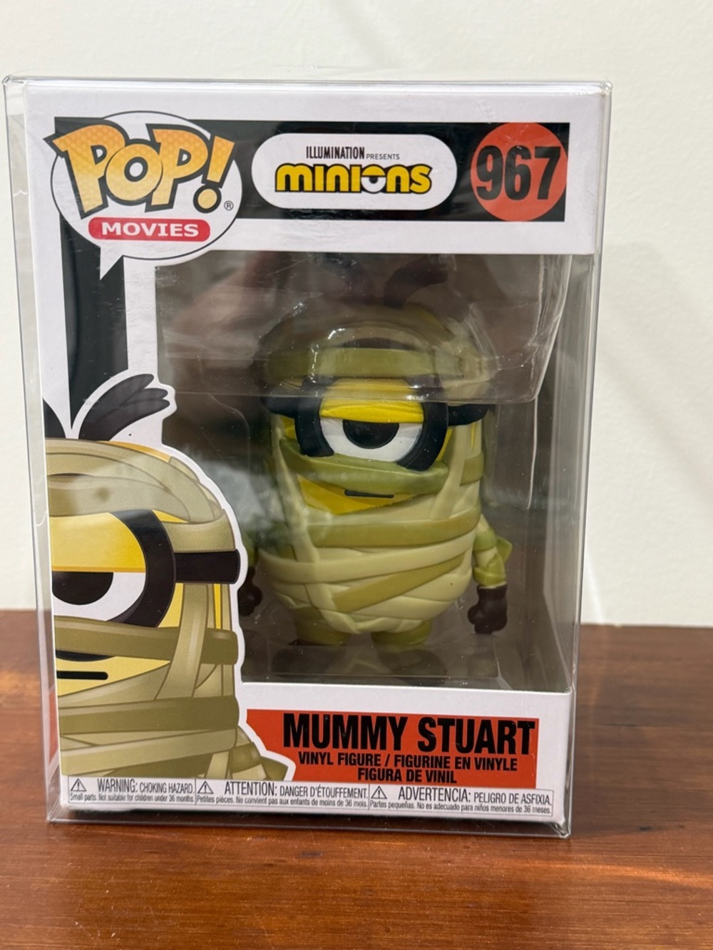 🫶🏼Funko Pop! Movies Mummy Stuart Vinyl Figure - minion